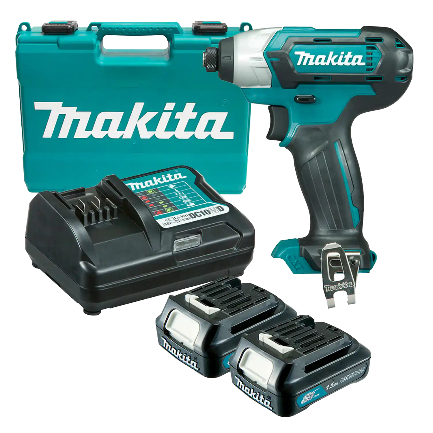 מברגת אימפקט 12V TD110DWYE עם 2 סוללות ומטען